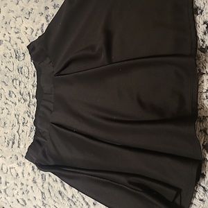 Black skirt, school girl vibes